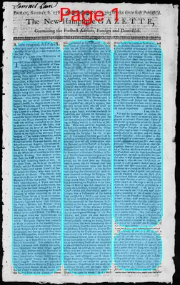 Page thumbnail for The New Hampshire Gazette