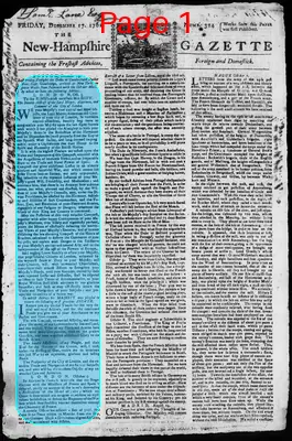 Page thumbnail for The New Hampshire Gazette