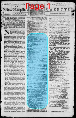 Page thumbnail for The New Hampshire Gazette