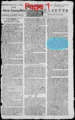 Page thumbnail for The New Hampshire Gazette