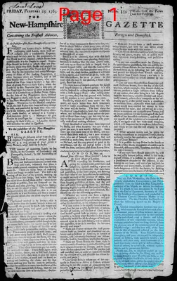 Page thumbnail for The New Hampshire Gazette