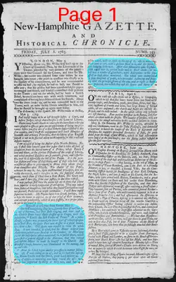 Page thumbnail for The New Hampshire Gazette And Historical Chronicle