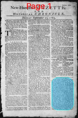 Page thumbnail for The New Hampshire Gazette And Historical Chronicle