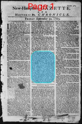 Page thumbnail for The New Hampshire Gazette And Historical Chronicle