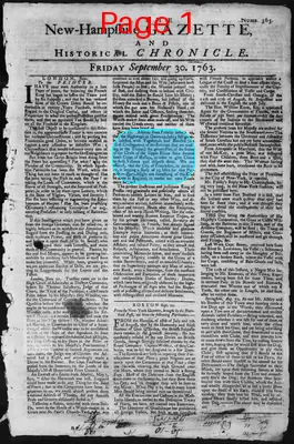 Page thumbnail for The New Hampshire Gazette And Historical Chronicle