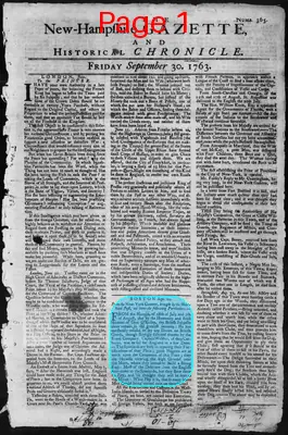Page thumbnail for The New Hampshire Gazette And Historical Chronicle