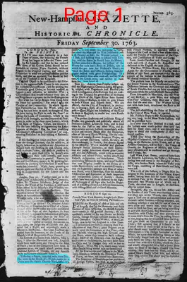 Page thumbnail for The New Hampshire Gazette And Historical Chronicle