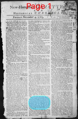 Page thumbnail for The New Hampshire Gazette And Historical Chronicle