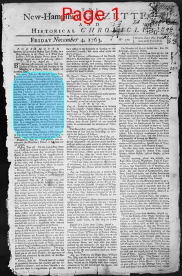 Page thumbnail for The New Hampshire Gazette And Historical Chronicle