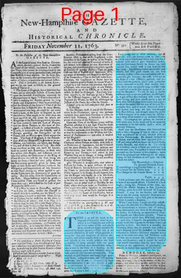 Page thumbnail for The New Hampshire Gazette And Historical Chronicle