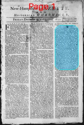 Page thumbnail for The New Hampshire Gazette And Historical Chronicle