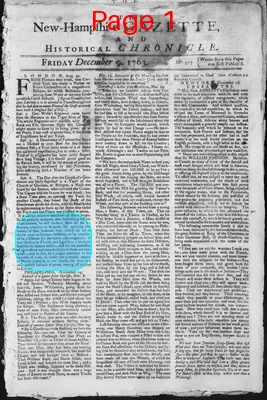 Page thumbnail for The New Hampshire Gazette And Historical Chronicle