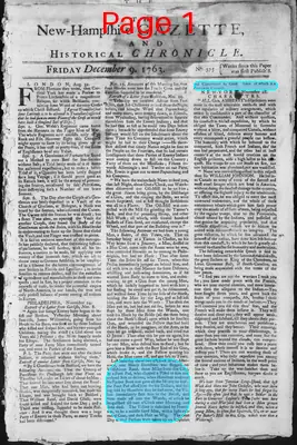 Page thumbnail for The New Hampshire Gazette And Historical Chronicle