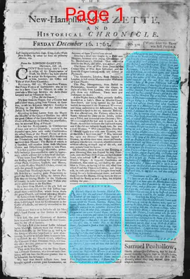 Page thumbnail for The New Hampshire Gazette And Historical Chronicle