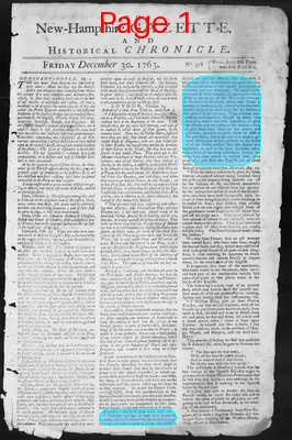 Page thumbnail for The New Hampshire Gazette And Historical Chronicle