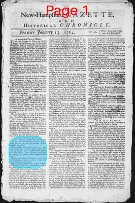 Page thumbnail for The New Hampshire Gazette And Historical Chronicle