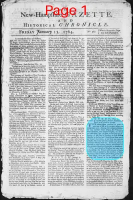 Page thumbnail for The New Hampshire Gazette And Historical Chronicle