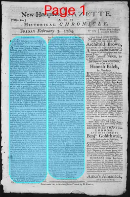 Page thumbnail for The New Hampshire Gazette And Historical Chronicle
