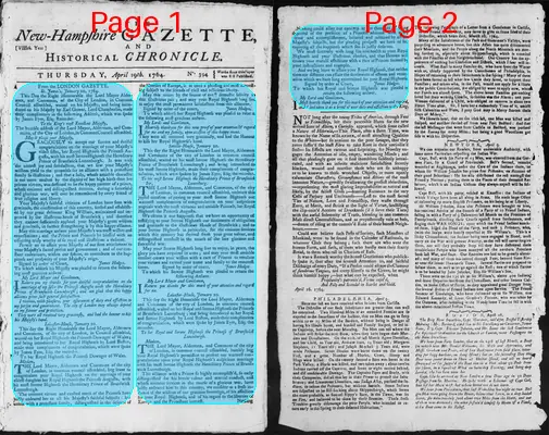 Page thumbnail for The New Hampshire Gazette And Historical Chronicle