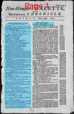 Page thumbnail for The New Hampshire Gazette And Historical Chronicle