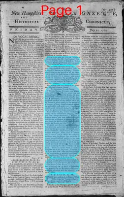 Page thumbnail for The New Hampshire Gazette And Historical Chronicle