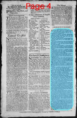 Page thumbnail for The New Hampshire Gazette And Historical Chronicle