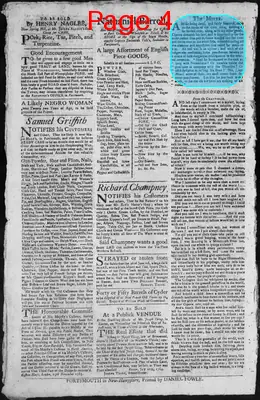 Page thumbnail for The New Hampshire Gazette And Historical Chronicle