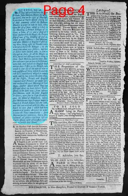 Page thumbnail for The New Hampshire Gazette And Historical Chronicle