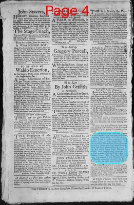 Page thumbnail for The New Hampshire Gazette And Historical Chronicle