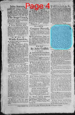 Page thumbnail for The New Hampshire Gazette And Historical Chronicle