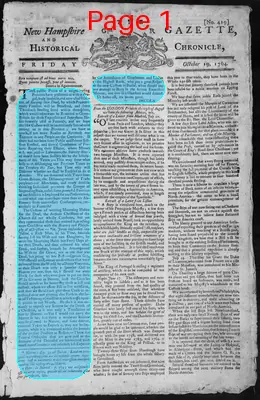 Page thumbnail for The New Hampshire Gazette And Historical Chronicle