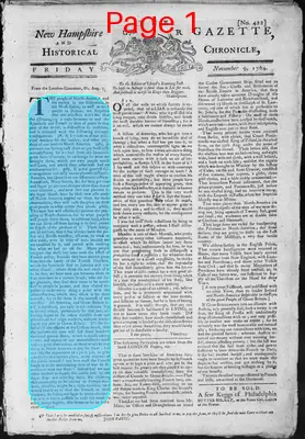 Page thumbnail for The New Hampshire Gazette And Historical Chronicle