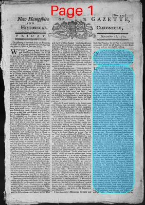 Page thumbnail for The New Hampshire Gazette And Historical Chronicle