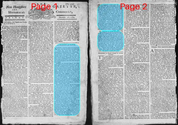 Page thumbnail for The New Hampshire Gazette And Historical Chronicle