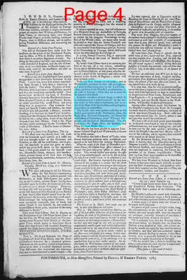 Page thumbnail for The New Hampshire Gazette And Historical Chronicle