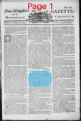 Page thumbnail for The New Hampshire Gazette And Historical Chronicle