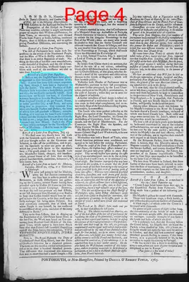 Page thumbnail for The New Hampshire Gazette And Historical Chronicle