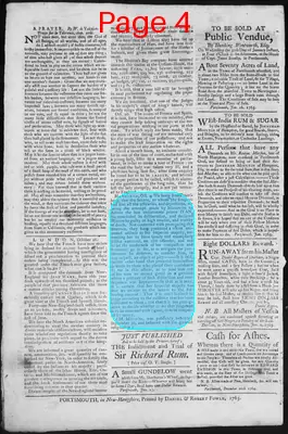 Page thumbnail for The New Hampshire Gazette And Historical Chronicle