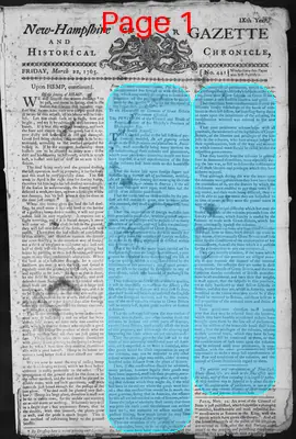 Page thumbnail for The New Hampshire Gazette And Historical Chronicle