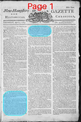 Page thumbnail for The New Hampshire Gazette And Historical Chronicle