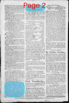 Page thumbnail for The New Hampshire Gazette And Historical Chronicle