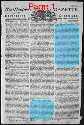 Page thumbnail for The New Hampshire Gazette And Historical Chronicle