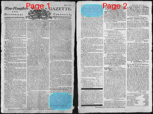 Page thumbnail for The New Hampshire Gazette And Historical Chronicle