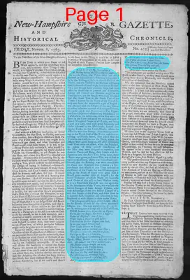 Page thumbnail for The New Hampshire Gazette And Historical Chronicle