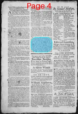 Page thumbnail for The New Hampshire Gazette And Historical Chronicle