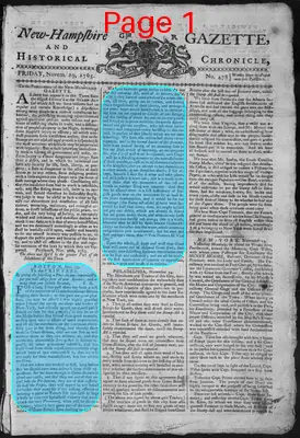 Page thumbnail for The New Hampshire Gazette And Historical Chronicle