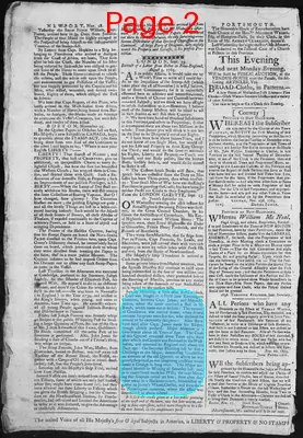 Page thumbnail for The New Hampshire Gazette And Historical Chronicle