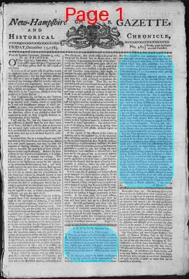 Page thumbnail for The New Hampshire Gazette And Historical Chronicle