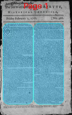 Page thumbnail for The New Hampshire Gazette And Historical Chronicle