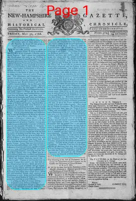 Page thumbnail for The New Hampshire Gazette And Historical Chronicle